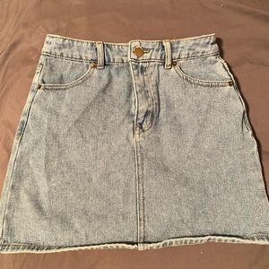 Jean skirt